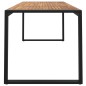 vidaXL Tavolo Giardino con Gambe a U 180x90x75cm Legno Massello Acacia vidaXL Tavolo Giardino con Gambe a U 180x90x75cm Legno Massello Acacia
