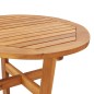 vidaXL Set da Bar 3 pz in Legno Massello di Acacia vidaXL Set da Bar 3 pz in Legno Massello di Acacia