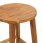 vidaXL Set da Bar 3 pz in Legno Massello di Acacia vidaXL Set da Bar 3 pz in Legno Massello di Acacia