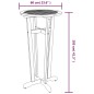 vidaXL Set da Bar 3 pz in Legno Massello di Acacia vidaXL Set da Bar 3 pz in Legno Massello di Acacia