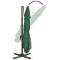 vidaXL Ombrellone a Sbalzo con Palo Alluminio Verde 300x300 cm vidaXL Ombrellone a Sbalzo con Palo Alluminio Verde 300x300 cm