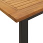 vidaXL Tavolo Giardino con Gambe a U 160x80x75cm Legno Massello Acacia vidaXL Tavolo Giardino con Gambe a U 160x80x75cm Legno Massello Acacia