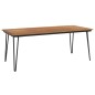 vidaXL Tavolo Giardino con Gambe Forcella 200x90x75 cm Massello Acacia vidaXL Tavolo Giardino con Gambe Forcella 200x90x75 cm Massello Acacia