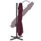 vidaXL Ombrellone a Sbalzo Doppio Piano Bordò 400x300 cm vidaXL Ombrellone a Sbalzo Doppio Piano Bordò 400x300 cm