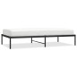 vidaXL Giroletto in Metallo Nero 100x190 cm vidaXL Giroletto in Metallo Nero 100x190 cm