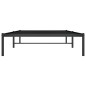 vidaXL Giroletto in Metallo Nero 107x203 cm vidaXL Giroletto in Metallo Nero 107x203 cm