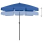 Ombrellone da Spiaggia Azzurro 180x120 cm Ombrellone da Spiaggia Azzurro 180x120 cm