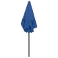 Ombrellone da Spiaggia Azzurro 180x120 cm Ombrellone da Spiaggia Azzurro 180x120 cm