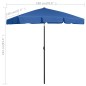 Ombrellone da Spiaggia Azzurro 180x120 cm Ombrellone da Spiaggia Azzurro 180x120 cm