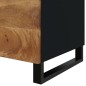 vidaXL Tavolino da Soggiorno 80x50x40 cm Massello Mango e Multistrato vidaXL Tavolino da Soggiorno 80x50x40 cm Massello Mango e Multistrato