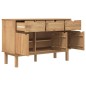 vidaXL Credenza OTTA 114x43x73,5 cm in Legno Massello di Pino vidaXL Credenza OTTA 114x43x73,5 cm in Legno Massello di Pino