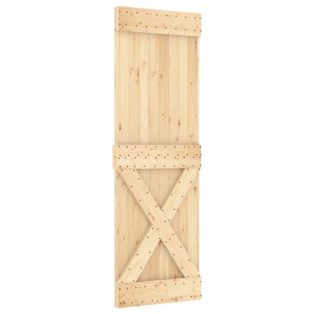 vidaXL Porta 70x210 cm in Legno Massello di Pino