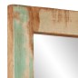 vidaXL Specchio 70x50 cm in Legno Massello di Recupero e Vetro