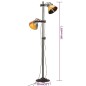 vidaXL Lampada da Pavimento con 2 Paralumi Multicolore E27