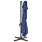 vidaXL Ombrellone a Sbalzo Doppio Piano Azzurro 300x300 cm vidaXL Ombrellone a Sbalzo Doppio Piano Azzurro 300x300 cm