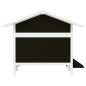 vidaXL Cuccia per Cani Grigia 159x120x88,5 cm Legno Massello di Pino