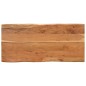 vidaXL Tavolo da Pranzo 110x50x76 cm Legno Massello di Acacia