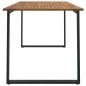 vidaXL Tavolo Giardino con Gambe a U 140x80x75cm Legno Massello Acacia vidaXL Tavolo Giardino con Gambe a U 140x80x75cm Legno Massello Acacia