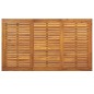 vidaXL Tavolo Giardino con Gambe a U 140x80x75cm Legno Massello Acacia vidaXL Tavolo Giardino con Gambe a U 140x80x75cm Legno Massello Acacia