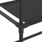Rastrelliera per Lavatrice a 2 Livelli Nera 69x28x143 cm Ferro Rastrelliera per Lavatrice a 2 Livelli Nera 69x28x143 cm Ferro