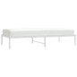 vidaXL Giroletto in Metallo Bianco 90x190 cm vidaXL Giroletto in Metallo Bianco 90x190 cm