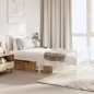 vidaXL Giroletto con Testiera e Pediera Metallo Bianco 75x190 cm vidaXL Giroletto con Testiera e Pediera Metallo Bianco 75x190 cm