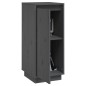 Credenza Grigia 31,5x34x75 cm in Legno Massello di Pino Credenza Grigia 31,5x34x75 cm in Legno Massello di Pino