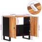 vidaXL Mobile Lavabo 62x33x58 cm Legno Massello Acacia e Multistrato vidaXL Mobile Lavabo 62x33x58 cm Legno Massello Acacia e Multistrato