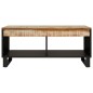 vidaXL Tavolino da Salotto 90x50x40 cm in Legno Massello di Recupero vidaXL Tavolino da Salotto 90x50x40 cm in Legno Massello di Recupero