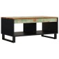 vidaXL Tavolino da Salotto 90x50x40 cm in Legno Massello di Recupero vidaXL Tavolino da Salotto 90x50x40 cm in Legno Massello di Recupero