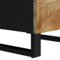 vidaXL Credenza con 3 Ante 40x33x110 cm Legno Massello Mango e Ferro vidaXL Credenza con 3 Ante 40x33x110 cm Legno Massello Mango e Ferro