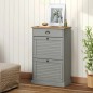 vidaXL Scarpiera VIGO 60x35x96 cm in Legno Massello di Pino vidaXL Scarpiera VIGO 60x35x96 cm in Legno Massello di Pino