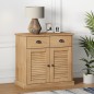 vidaXL Credenza con Cassetti VIGO 78x40x75cm Legno Massello Pino vidaXL Credenza con Cassetti VIGO 78x40x75cm Legno Massello Pino