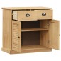 vidaXL Credenza con Cassetti VIGO 78x40x75cm Legno Massello Pino vidaXL Credenza con Cassetti VIGO 78x40x75cm Legno Massello Pino