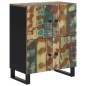vidaXL Credenza con 4 Ante 60x33x75 cm in Legno Massello di Recupero vidaXL Credenza con 4 Ante 60x33x75 cm in Legno Massello di Recupero