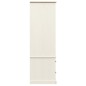 vidaXL Armadio VIGO 90x55x176 cm in Legno Massello di Pino Bianco vidaXL Armadio VIGO 90x55x176 cm in Legno Massello di Pino Bianco