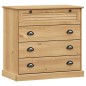 vidaXL Cassettiera VIGO 80x40x76 cm in Legno Massello di Pino vidaXL Cassettiera VIGO 80x40x76 cm in Legno Massello di Pino