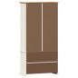 vidaXL Libreria VIGO 85x35x170 cm in Legno Massello di Pino Bianco vidaXL Libreria VIGO 85x35x170 cm in Legno Massello di Pino Bianco