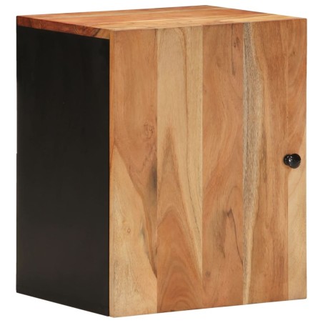 vidaXL Mobile da Bagno a Parete 38x33x48cm in Legno Massello di Acacia