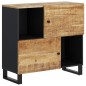 vidaXL Credenza con 2 Ante 80x33x75 cm in Legno Massello di Mango vidaXL Credenza con 2 Ante 80x33x75 cm in Legno Massello di Mango