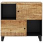 vidaXL Credenza con 2 Ante 80x33x75 cm in Legno Massello di Mango vidaXL Credenza con 2 Ante 80x33x75 cm in Legno Massello di Mango