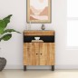 vidaXL Credenza con 2 Ante 60x33x75 cm in Legno Massello di Mango vidaXL Credenza con 2 Ante 60x33x75 cm in Legno Massello di Mango