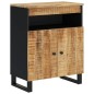 vidaXL Credenza con 2 Ante 60x33x75 cm in Legno Massello di Mango vidaXL Credenza con 2 Ante 60x33x75 cm in Legno Massello di Mango