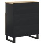 vidaXL Credenza con 2 Ante 60x33x75 cm in Legno Massello di Mango vidaXL Credenza con 2 Ante 60x33x75 cm in Legno Massello di Mango