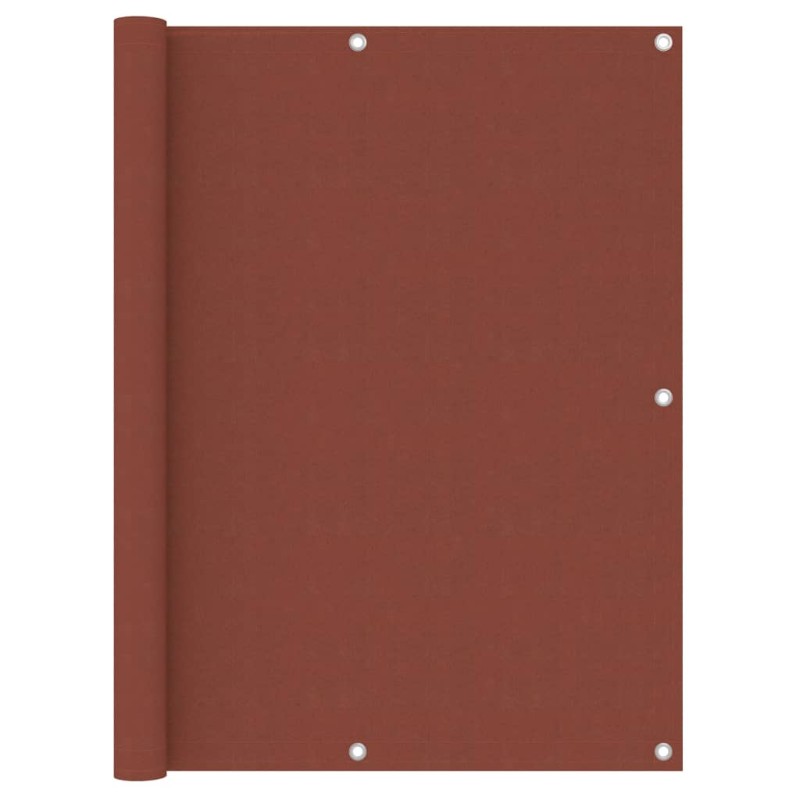 Paravento da Balcone Terracotta 120x500 cm Tessuto Oxford Paravento da Balcone Terracotta 120x500 cm Tessuto Oxford
