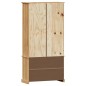 vidaXL Libreria VIGO 85x35x170 cm in Legno Massello di Pino