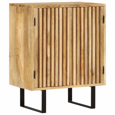 vidaXL Credenza con 2 Ante 55x35x70 cm in Legno Massello di Mango