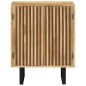 vidaXL Credenza con 2 Ante 55x35x70 cm in Legno Massello di Mango vidaXL Credenza con 2 Ante 55x35x70 cm in Legno Massello di Mango