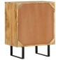 vidaXL Credenza con 2 Ante 55x35x70 cm in Legno Massello di Mango vidaXL Credenza con 2 Ante 55x35x70 cm in Legno Massello di Mango