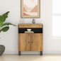 vidaXL Credenza con 2 Ante 60x33x75 cm in Legno Massello di Mango vidaXL Credenza con 2 Ante 60x33x75 cm in Legno Massello di Mango